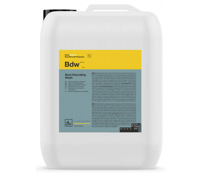Boat Descaling Wash