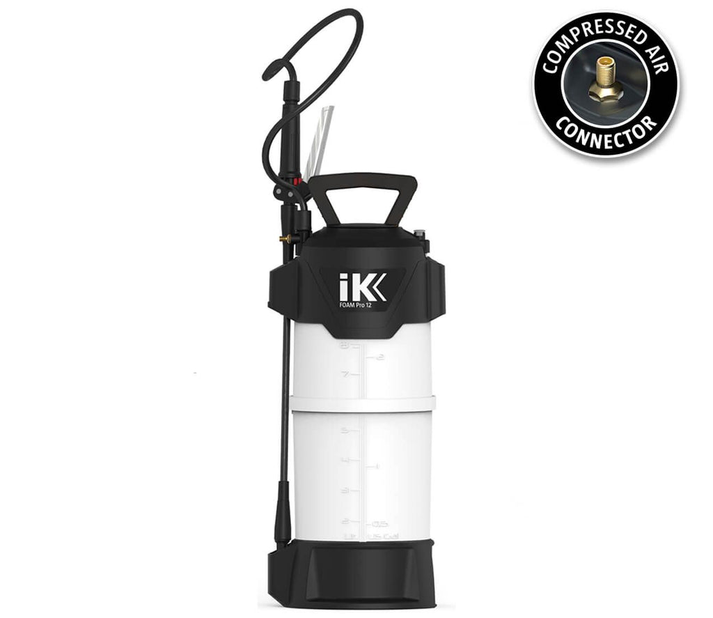 IK - Foam PRO 12 sprayer - 10L (incl ventiel voor compressor)
