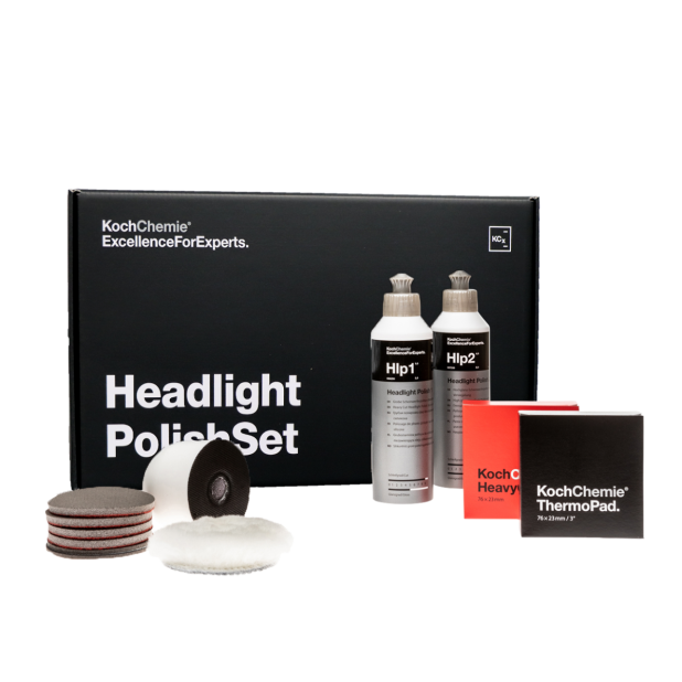 Headlight Polish Set