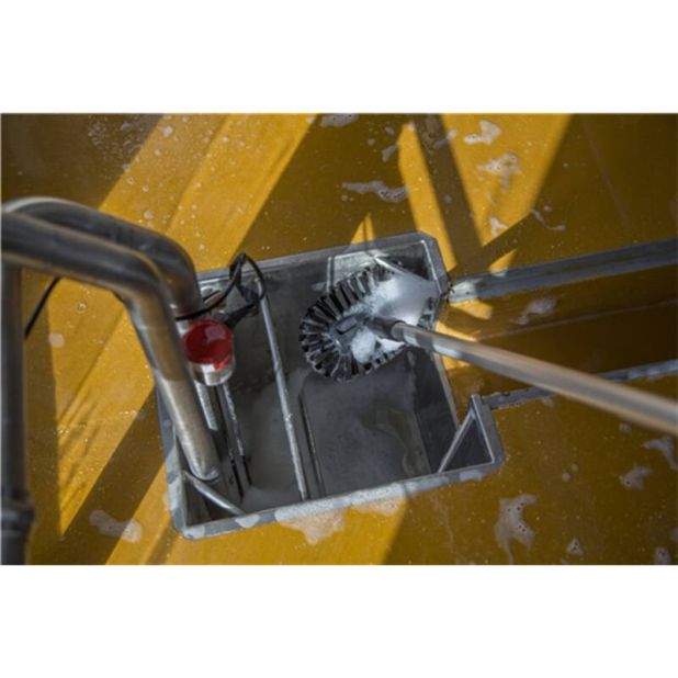 Vikan - Hygiëne Steel (zwart) 150cm aluminium